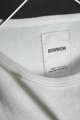 BOWWOW Baseball CS T 日本ブランド リエングレービング 60s ステンド起毛 ルーズベースボールT 日本製