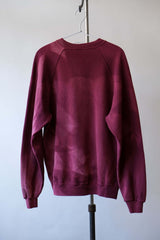 色褪せプリント ヴィンテージ スウェットシャツ - アインシュタイン