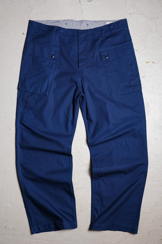 SYNDRO "Hypertension" Monkey Pants - ミッドナイト刻印米軍 P44 青染め耐引裂性生地アーミーパンツ