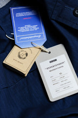 SYNDRO "Hypertension" Monkey Pants -Midnight engraved U.S. military P44 blue dyed tear-resistant cloth army pants