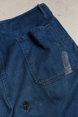British “Fabram” 1940/50’s Vintage Work Jeans 英國老工作服製造商 藍染吊帶工作褲