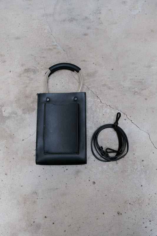 nana-nana A6 Pocket Recycled leather Shoulder Bag 環保皮革手提斜背兩用包