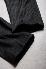 フランス 1940/50 年代のヴィンテージ ストライプ ウール ツイード パンツ