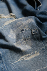 Levi's 1950's Vintage 501XX Big E Denim Jeans Original 50's Big E Hidden Rivet Selvedge Denim Pants