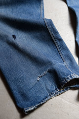 Levi's 1950's Vintage 501XX Big E Denim Jeans Original 50's Big E Hidden Rivet Selvedge Denim Pants