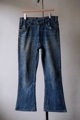 Levi's 80's Vintage Orange Tab 646 Bell Bottom Denim Jeans