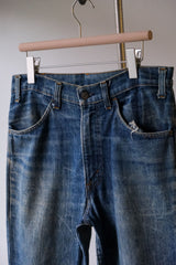 Levi's 80's Vintage Orange Tab 646 Bell Bottom Denim Jeans