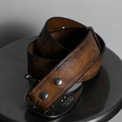 Dsquared2 Genuine Leather Belt Made in Italy