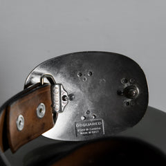 Dsquared2 Genuine Leather Belt Made in Italy