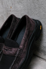 LAKH x RUNDGREN CALE Penny Loafers - Dark Grey 聯名系列 防潑水抗撕裂拼色樂福鞋 Vibram大底 全新