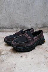 LAKH x RUNDGREN CALE Penny Loafers - Dark Grey 聯名系列 防潑水抗撕裂拼色樂福鞋 Vibram大底 全新