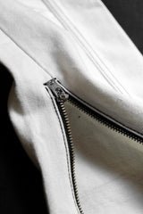 D.TT.K Line Stitch White Denim Zip Jeans Japanese underground music culture street brand car line white denim zipper trousers jeans made in Japan