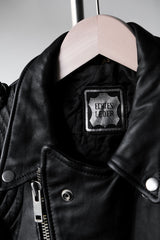 1980年代のヴィンテージ「ECHTES LEDER」レザーバイカージャケット(ベルト付き)