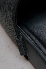 Y-3 Yohji Yamamoto Slide Sandals Black 荔枝皮革後底拖鞋 全新