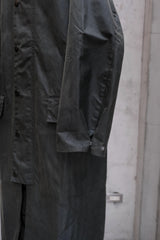 Barbour OS Wax Burghley Jacket, wide-fit oilcloth long coat, brand new