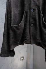 Professor E Forgotten Materials Big Pocket Jacket (Natural Dyed Grey)