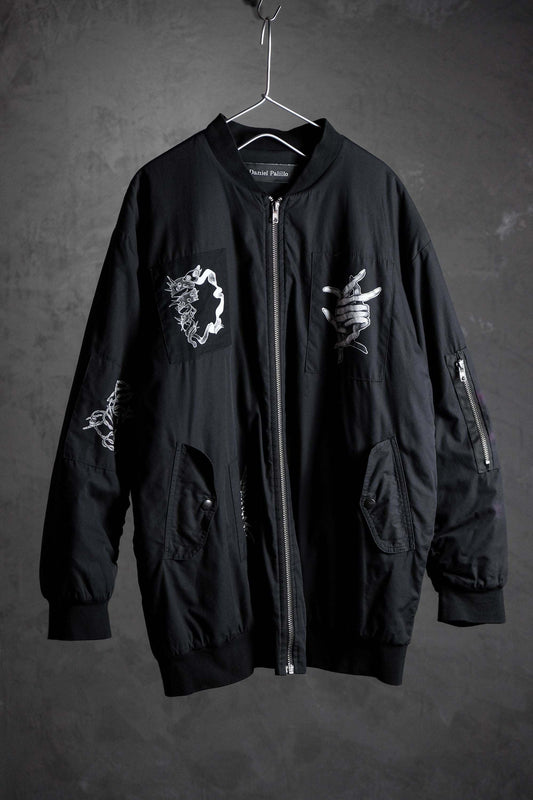 ダニエル・パリロ パッチ ボンバージャケット フィンランドのストリートウェアブランド