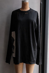 Professor.E x Toshihiko Ikeda - Patchwork Destroyed Tee 池田俊彥聯名破壞長TEE