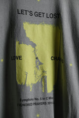 IGNORED PRAYERS Let's Get Lost Tee American street art brand print long T