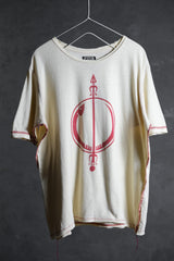 Undercover 03S/S Scab Tee Takahashi Shield 2003 masterpiece anti-car line logo short T made in Japan