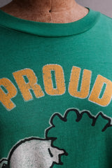 1958s Vintage Peanuts "Proud to be Irish" Snoopy T-Shirt 史努比 "以愛爾蘭身分為榮" 古著印花短袖上衣