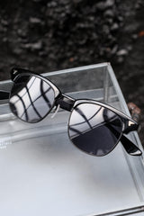 A.D.S.R. × BJ Classic Collection SIRMONT 01 Shiny BlackxBlack 聯名系列太陽眼鏡