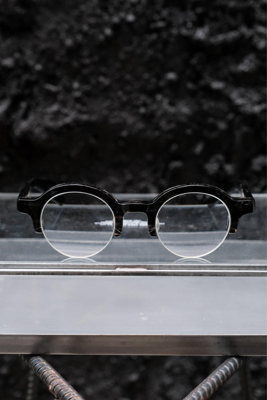 EFFECTOR echo Half-rim Round Acetate Eyeglasses 日本頂級手工眼鏡品牌 半框圓形板材眼鏡