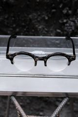 EFFECTOR echo Half-rim Round Acetate Eyeglasses 日本頂級手工眼鏡品牌 半框圓形板材眼鏡
