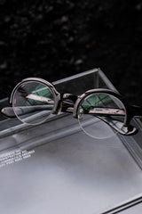 EFFECTOR echo Half-rim Round Acetate Eyeglasses 日本頂級手工眼鏡品牌 半框圓形板材眼鏡