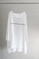 my beautiful landlet MERCERIZATION JERSEY EMBROIDERY BIG T-SHIRT