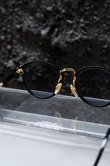 RETROSUPERFUTURE Panama Black Sunglasses意大利知名潮流眼鏡品牌 圓框墨鏡