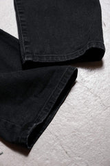 424 ブラックデニムパンツ