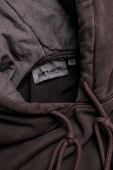 CARHARTT WIP HOODED VISTA SWEATSHIRT PALISANDER GARMENT DYED