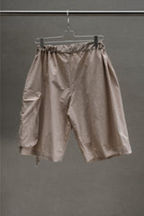 my beautiful landlet NYLON TAFFETA WIDE SHORT PANTS