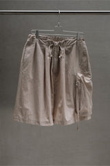 my beautiful landlet NYLON TAFFETA WIDE SHORT PANTS