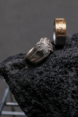 Japan C.1970s-1990’s YSL Stainless Souvenir Spoon Ring 日本聖羅蘭不鏽鋼湯匙手工戒指