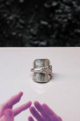 Sheffield England C.1930s-1960’s Sliver Souvenir Spoon Ring 英格蘭雪菲爾湯匙手工戒指