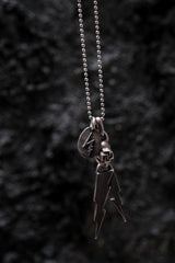 Fate Co Thumder Metal Top Lc Skull + Lightning Top 日本銀飾品牌 卍字獨眼骷顱頭閃電吊墜閃電小銀牌 925純銀 附保卡