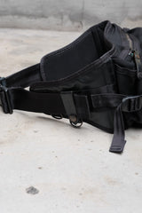 Porter Heat Waist Bag - Black 吉田包 軍事機能支線 彈道尼龍腰包 WARRIOR扣具