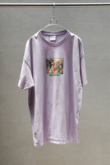 Sci-Fi Fantasy Book Club Tee 美國加州滑板品牌 復古相片蘭花紫短Tee