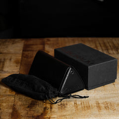 Kuboraum Maske X2 - Black Brunt Sunglasses Smooth black frame sunglasses Berlin fashion eyewear brand handmade in Italy