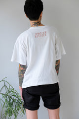 ジェニファー ロストック イーグル プリント T シャツ ドイツのロック バンド イーグル プリント ショート T