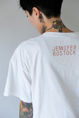 ジェニファー ロストック イーグル プリント T シャツ ドイツのロック バンド イーグル プリント ショート T