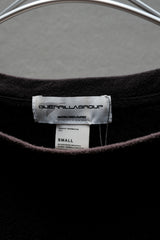 Guerrilla Group S7-TT01 Raw Edge Panel Tee 吉豐重工 破壞機能拼接黑色短Tee