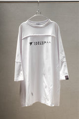Guerrilla Group S7-TT01 Raw Edge Panel Tee 吉豐重工 破壞機能拼接白色短Tee