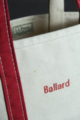 LLBean 1990年代 ビンテージ ボート&トート キャンバスバッグ アーリーアメリカン ヘビーキャンバス トートバッグ