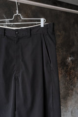 COOTIE PRODUCTIONS Wide Tuck Shorts Black 日本街頭品牌雙褶寬版斜紋短褲