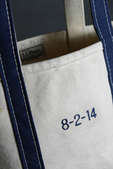 LLBean 1990年代 ビンテージ ボート&トート キャンバスバッグ アーリーアメリカン ヘビーキャンバス トートバッグ