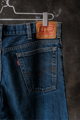 Levi's 517 Bootcut Indigo Denim Jeans Made in Mexico墨西哥製中藍色微喇叭牛仔長褲