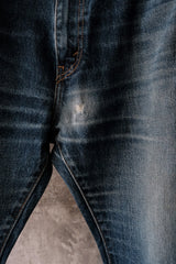 Levi's 517 Bootcut Indigo Denim Jeans Made in Mexico墨西哥製中藍色微喇叭牛仔長褲